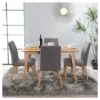 50" 5pc Orrin Dining Set Natural Oak/Dark Gray - Christopher Knight Home -Ckhome2u Store GUEST 96f0baf4 df37 4945 9dc7 a86599f488d5