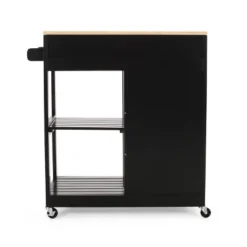 Telfair Kitchen Cart With Wheels - Christopher Knight Home -Ckhome2u Store GUEST 9a3fa1c0 3b22 49dd a161 07a0ffd0aecf