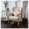 Crenshaw Fabric Wing Chair Beige - Christopher Knight Home 13 Crenshaw Fabric Wing Chair Beige - Christopher Knight Home -Ckhome2u Store GUEST 9ae2202d 0f5e 4882 9059 e5f1074d9919