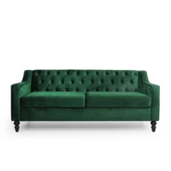 Knouff Modern Glam Tufted Velvet 3 Seater Sofa - Christopher Knight Home -Ckhome2u Store GUEST 9afeff1e c046 43d2 a1d4 374a105b09b3