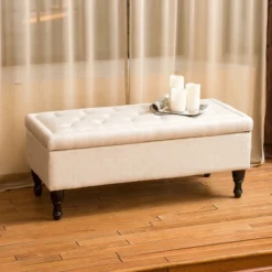 Chantelle Fabric Storage Ottoman - Christopher Knight Home -Ckhome2u Store GUEST 9fedec65 5def 458e a575 9e942040c221