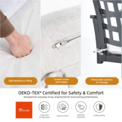 Christopher Knight Home Beau Outdoor Lattice Backrest Aluminum Swivel Rockers Chair With Removable Sunbrella Fabric Cushion(Set Of 2) 8 Christopher Knight Home Beau Outdoor Lattice Backrest Aluminum Swivel Rockers Chair With Removable Sunbrella Fabric Cushion(Set Of 2) -Ckhome2u Store GUEST a00d1f01 f47b 4a15 a003 ce6b57b29982