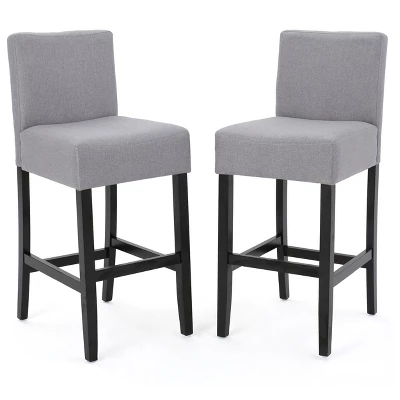 Lopez Barstool Set 2ct - Christopher Knight Home 5 Lopez Barstool Set 2ct - Christopher Knight Home - Image 5