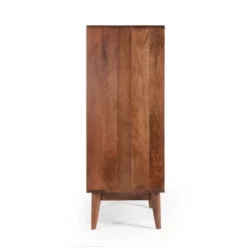 Rabun Handcrafted Mid-Century Modern Mango Wood 3 Drawer Chest Light Oak - Christopher Knight Home -Ckhome2u Store GUEST a1c76a54 50b0 42d0 b222 dfd910b8c033