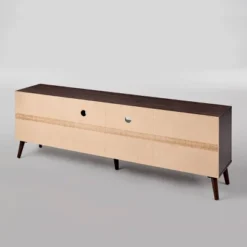 2pc Daru Mid-Century Entertainment Center Set Walnut - Christopher Knight Home -Ckhome2u Store GUEST a72c2037 3cca 4bce ae56 c8518ea7dedb