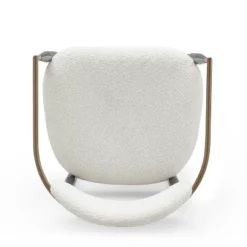 Christopher Knight Home Grov Upholstered Boucle Iron Dining Chair (Set Of 2), Beige And Gold -Ckhome2u Store GUEST a76d17b6 e7e9 4c06 8f55 11cbd78d7d5c