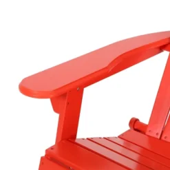 Malibu Outdoor Acacia Wood Adirondack Chair Red - Christopher Knight Home -Ckhome2u Store GUEST a8e2ec87 a924 44df 89bb dfcd8afa19e1