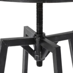 Set Of 2 Alanis Modern Industrial Firwood Adjustable Height Swivel Barstools Natural/Black Brushed Silver - Christopher Knight Home -Ckhome2u Store GUEST a945a8da e955 45d0 a70b ed2eb06d4381