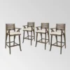 Hermosa 4pk Acacia Wood Patio Barstools - Christopher Knight Home -Ckhome2u Store GUEST a95a65c1 12ea 4a15 81af 4f859b13c958