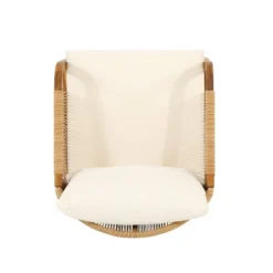 Christopher Knight Home Jabe Outdoor Acacia Wood And Wicker Club Chair With Cushions -Ckhome2u Store GUEST a99332f5 8523 47db b491 aec6a45ad1b2