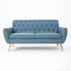 Bernice Petite Mid Century Modern Tufted Sofa - Christopher Knight Home -Ckhome2u Store GUEST aa820a3a 83bc 4942 8aef 598fc29c564e