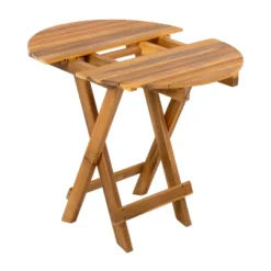 Christopher Knight Home Forrest Outdoor Foldable And Adjustable Acacia Wood Accent Table -Ckhome2u Store GUEST aa9a8ab7 d2d5 42b9 b9a5 aadc06eb2811