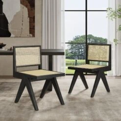 Christopher Knight Home Sepp Rubberwood And Cane Armless Dining Chair With V-Shaped Legs(Set Of 2) 18 Christopher Knight Home Sepp Rubberwood And Cane Armless Dining Chair With V-Shaped Legs(Set Of 2) -Ckhome2u Store GUEST abcf8a2c c391 43aa a23a 794ec6ad2ac0