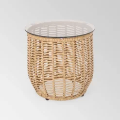 Boynton Wicker Side Table - Christopher Knight Home -Ckhome2u Store GUEST acc95170 5a38 4975 a7ab 817da7f4f0c5