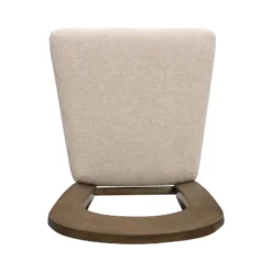 Set Of 2 Elegant Wooden Dining Chairs With Chenille Upholstered Seat, Solid Rubberwood Frame - Christopher Knight Home -Ckhome2u Store GUEST ae4df046 d7ad 4d34 8391 b045cfc6626c