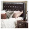 California/King Austin Tufted Bonded Leather Headboard Brown - Christopher Knight Home -Ckhome2u Store GUEST ae896e30 3a86 4ff1 ad62 f49a7a1e4511