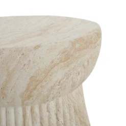 Christopher Knight Home Larrick Outdoor Travertine Concrete Side Table -Ckhome2u Store GUEST af549f5a 0f4f 45d2 a85f 455ebe08c348