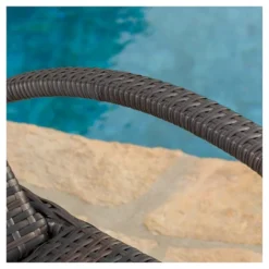 Salem Set Of 2 Brown Wicker Adjustable Chaise Lounge With Arms - Ivory - Christopher Knight Home -Ckhome2u Store GUEST b12a2162 136f 417d 95b8 b440f4e7815c 1