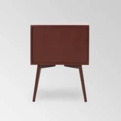 Burnett Mid Century Modern Side Table Brown - Christopher Knight Home -Ckhome2u Store GUEST b3060870 9d25 445e a333 54aaf48130bb