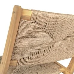 Christopher Knight Home Karla Outdoor Rustic Acacia Wood And Rattan Armless Lounge Chair (Set Of 2) -Ckhome2u Store GUEST b571a585 8ed1 4882 836e 7bbb068c486e