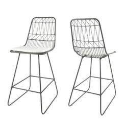 Set Of 2 Walcott Modern Iron Counter Height Barstools - Christopher Knight Home -Ckhome2u Store GUEST b5d1a02a d568 4537 8970 0ccd8d75ac61