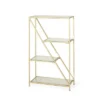 Kokesh Modern Glam Tempered Glass 3 Shelf Asymmetrical Bookcase Gold - Christopher Knight Home 6 Kokesh Modern Glam Tempered Glass 3 Shelf Asymmetrical Bookcase Gold - Christopher Knight Home -Ckhome2u Store GUEST b6edcb18 234e 4d42 bf70 c072317c943f