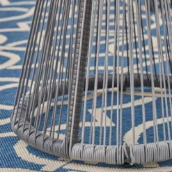 Milan Faux Rattan Side Table - Gray/White - Christopher Knight Home -Ckhome2u Store GUEST b7f694df 1130 475e ba36 e1238631d470