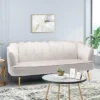 Reitz Modern Glam Velvet Channel Stitch 3 Seater Shell Sofa - Christopher Knight Home 19 Reitz Modern Glam Velvet Channel Stitch 3 Seater Shell Sofa - Christopher Knight Home -Ckhome2u Store GUEST b985330b e925 497f 9222 f73ce4912f6c