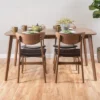5pc Anise 59" Dining Set Walnut/Dark Brown - Christopher Knight Home 14 5pc Anise 59" Dining Set Walnut/Dark Brown - Christopher Knight Home -Ckhome2u Store GUEST b9936d74 1b62 4dec 847f 0485cf8cfdcc