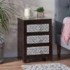 Benewah Handcrafted Boho 3 Drawer Mango Wood Nightstand Dark Walnut/Black/White - Christopher Knight Home 32 Benewah Handcrafted Boho 3 Drawer Mango Wood Nightstand Dark Walnut/Black/White - Christopher Knight Home -Ckhome2u Store GUEST ba2c85ed 7be4 40c0 b99e 981e680a6937