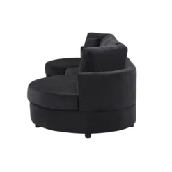 Christopher Knight Home Baldum Modern 3-Seater 129" Chenille Upholstered Sofa With Curved Design And Thick Cushions -Ckhome2u Store GUEST ba3cffb2 481e 472b a07d 0ab70c21b5b8