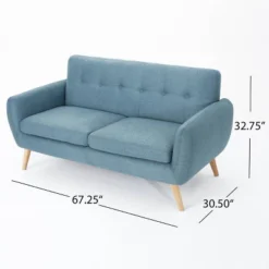 Josephine Mid-Century Modern Petite Sofa - Christopher Knight Home -Ckhome2u Store GUEST ba9b812f a22d 4816 bb53 1387ec468b2b