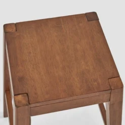 Set Of 2 Maybelle Farmhouse Wooden Counter Height Barstools - Christopher Knight Home -Ckhome2u Store GUEST bc526615 ba6c 4371 8e7e 5a69038dfa2a