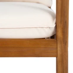 Christopher Knight Home Negley Outdoor Acacia Wood And Rope Weave Club Chair With Water Resistant Cushion -Ckhome2u Store GUEST bd590798 ca2c 4426 92f4 0209f56ecc3f