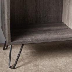 77" Imogen Modern Two-Toned Bookshelf Gray Oak - Christopher Knight Home -Ckhome2u Store GUEST be085fd0 6ce4 47c6 bfa5 a7069702aada