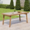 Christopher Knight Home Zeke Rustic Acacia Wood Outdoor Dining Table With Slatted Top -Ckhome2u Store GUEST be78467a d2c9 41b4 8046 bcffaa4dfc3d