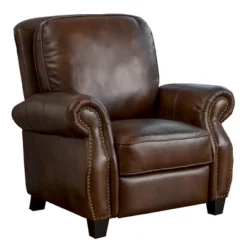 Torreon Faux Leather Recliner Club Chair Dark Brown - Christopher Knight Home -Ckhome2u Store GUEST bf758b12 2901 4269 8135 7912cbedc659