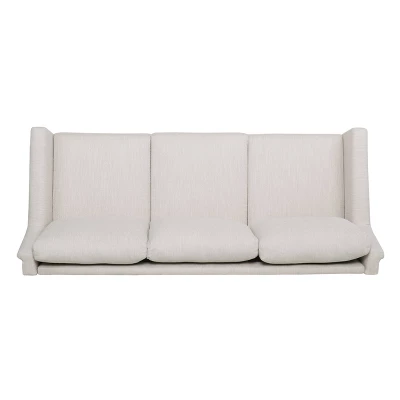 Dupont Contemporary 3 Seater Fabric Sofa - Christopher Knight Home 4 Dupont Contemporary 3 Seater Fabric Sofa - Christopher Knight Home - Image 4