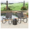 Gracie's 3 Piece Rocking Chair Set - Dark Brown - Christopher Knight Home -Ckhome2u Store GUEST c3692dd5 f5a1 4fd5 a382 9a9b5f2505d4