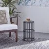 Aaleah Industrial Ceramic Tile Side Table Gray - Christopher Knight Home -Ckhome2u Store GUEST c493ad2d 207e 42e7 9282 c1bf22dc1d0a