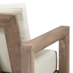 Christopher Knight Home Andrae Outdoor Acacia Wood 4 Seater Chat Set With Cushions, Brown And Beige -Ckhome2u Store GUEST c4b35567 2303 4db3 99ab 778a73f8a577