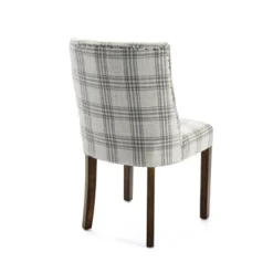 2pk Harman Contemporary Upholstered Plaid Dining Chairs Gray/Light Beige/Brown - Christopher Knight Home 12 2pk Harman Contemporary Upholstered Plaid Dining Chairs Gray/Light Beige/Brown - Christopher Knight Home -Ckhome2u Store GUEST c59b166c df3d 4761 8d46 d228bd9e258f