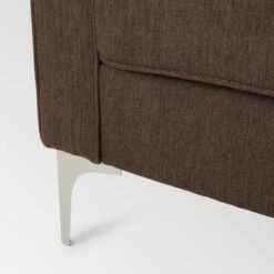 Portwall Contemporary Tufted Sofa Brown - Christopher Knight Home -Ckhome2u Store GUEST c9f5553f 02d2 4c97 a86e c3bf18341400