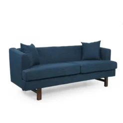 Mableton Mid-Century Modern Upholstered 3 Seater Sofa - Christopher Knight Home -Ckhome2u Store GUEST cbb25ac6 e31b 493a bf49 c0c6e20baf7f