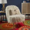 Cheryiie Faux Fur Accent Chair White - Christopher Knight Home 11 Cheryiie Faux Fur Accent Chair White - Christopher Knight Home -Ckhome2u Store GUEST cc473c73 0e07 40ce 8318 b898906c5640