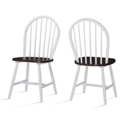 Set Of 2 Declan Farmhouse High Back Dining Chair - Christopher Knight Home -Ckhome2u Store GUEST cfc3d3ec 2f6a 4ac6 9ada b96170e2668e