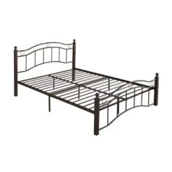 Queen Bouvardia Modern Contemporary Iron Bed - Christopher Knight Home -Ckhome2u Store GUEST d0607d1a ac12 4342 8908 f242663eedfe