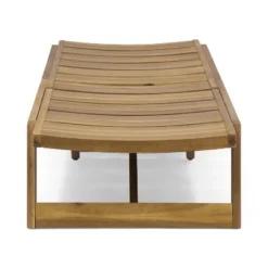 Christopher Knight Home Mahi Outdoor Acacia Wood 3 Piece Chaise Lounge Chat Set -Ckhome2u Store GUEST d0b52306 96ea 4757 920d 5f637474daad