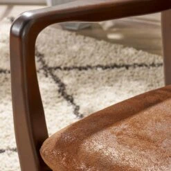 Haddie Mid Century Modern Microfiber Club Chair Brown - Christopher Knight Home -Ckhome2u Store GUEST d2aabd79 0278 4566 a0ef 4e0adc87c7a6