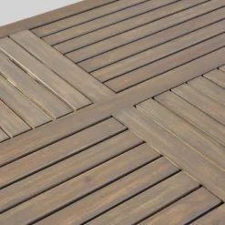 Bennett 7pc Acacia Wood And Wicker Dining Set - Christopher Knight Home -Ckhome2u Store GUEST d318f80e cb38 4703 b163 37053c29df7a